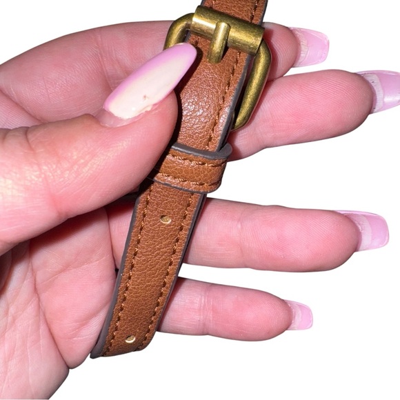 FRYE & CO Multicolor Embossed Woven Braided Crossbody Handbag Bag - Picture 7 of 13